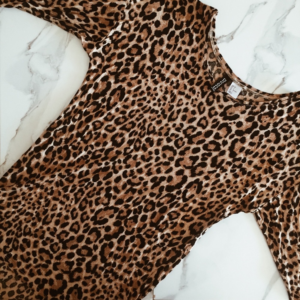 H&M Cheetah Shirt